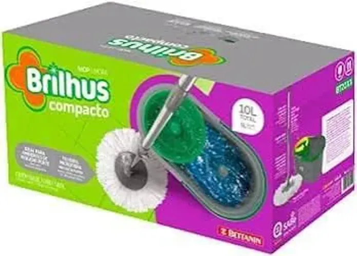 Mop brilhus compacto 10 litros