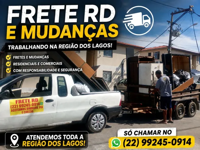 Frete RD e mudanças