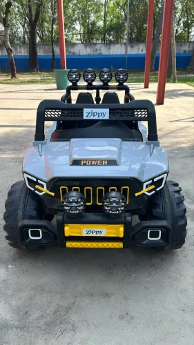 Carro Eletrico Zippy Toys Super Cross 4x4 Com Luz 12V R/C / 2 Lugares