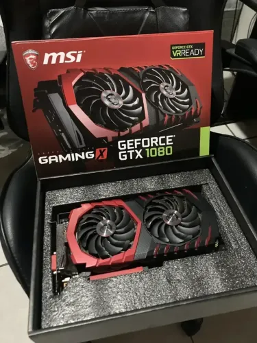 Placa De Vídeo Geforce Msi Gtx 1080 8gb Gaming X Gddr5x