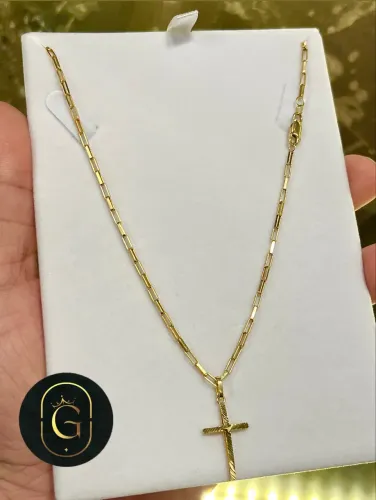 Cordão de ouro Cartier cadeado 11.85g novo
