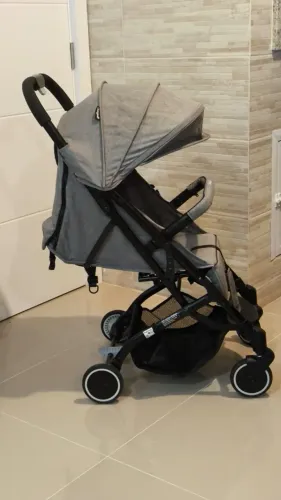 Burigotto Carrinho de Bebê Zap Metal, Preto