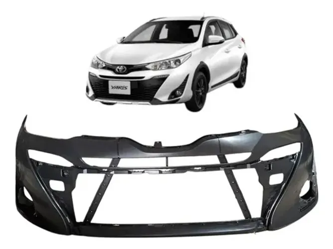 Parachoque Dianteiro Yaris 2018 2019 2020 2021 2022 Preto