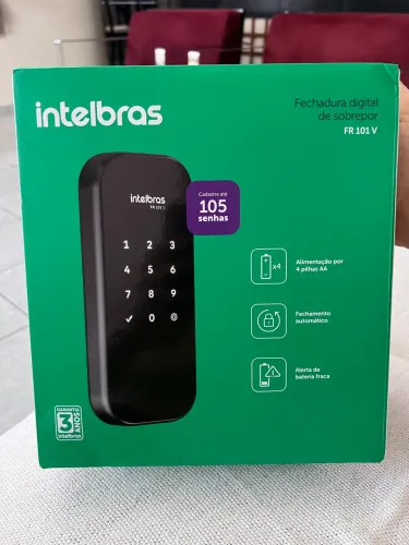 fechadura eletrônica Intelbras