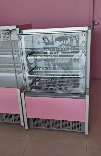 Vitrine quente Gelopar