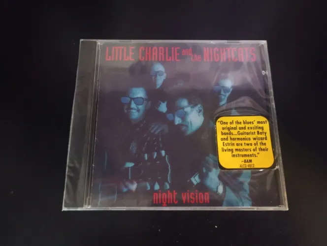 Cd - little Charlie and the nightcats - night vision (lacrado)