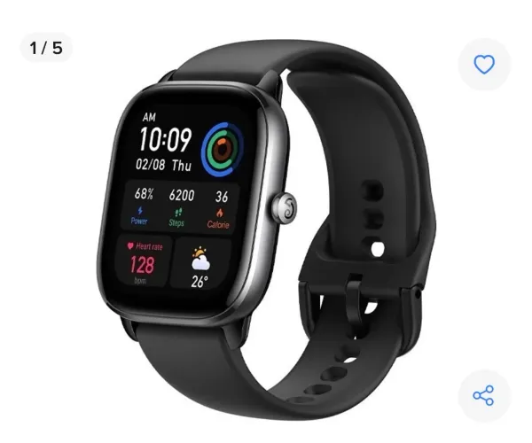Vendo relógio Amazfit GTS 1.65 preto