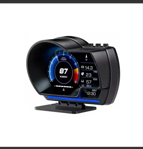 Painel digital computador de bordo turbo manometro leitor OBD2