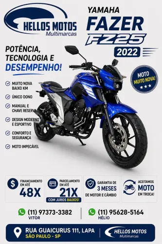 Yamaha Fazer FZ25 250 cc