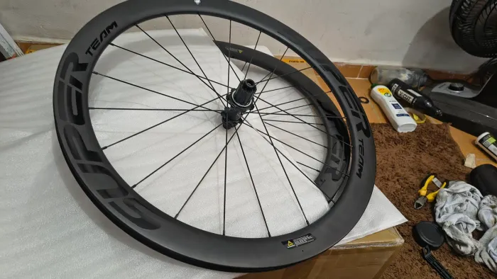 Rodas carbono para speed com freio a disco 