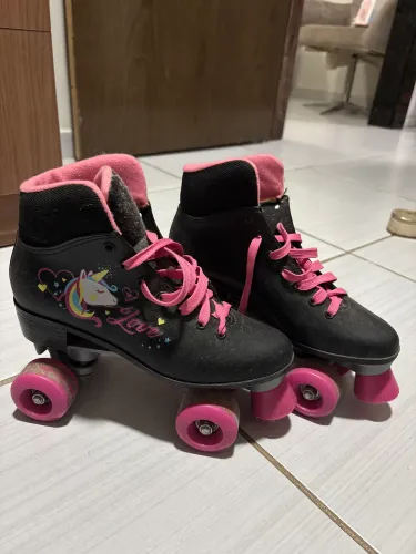 Patins feminino infantil n° 37