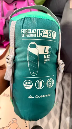 Saco de Dormir Forclaz Ultralight 15°C - Quechua - Tam. L