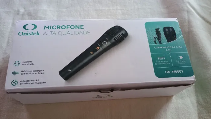 MICROFONE COM FIO