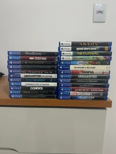 Jogos PS4 e Jogos PS5 Valor Descrição