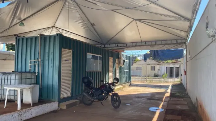 Lote comercial pronto para lava jato (Posto da T-9) para locação, com 481m² na av. T-9 Set