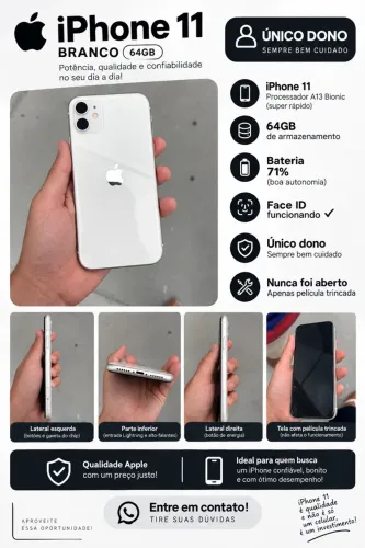 iPhone 11 único dono