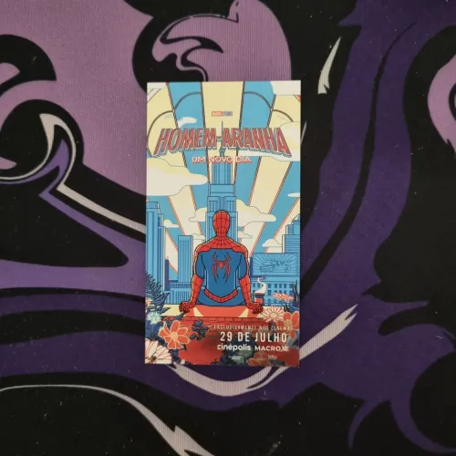 Card Homem-aranha Cinépolis