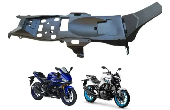 Paralama traseiro Yamaha MT 03 ano 2016 a 2023 original 