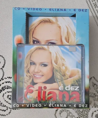 Eliana - É Dez - CD e Fita VHS - Lacrado