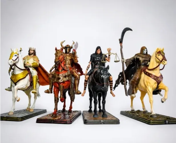 Action Figure 4 Cavaleiros Apocalipse