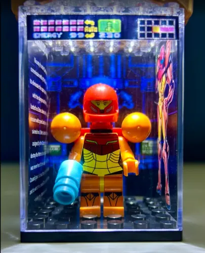 Super Metroid - Samus Aran - Blocos de Montar