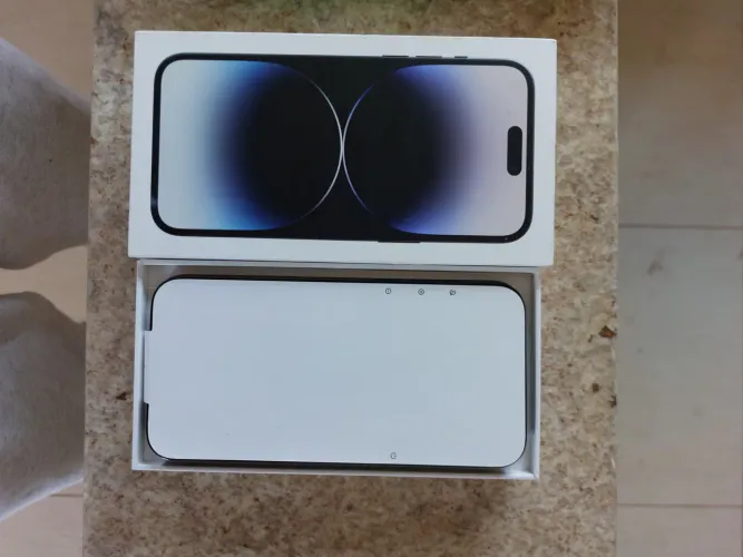 iPhone 14 Pro Max 128gb Preto 100% de bateria semi novo 