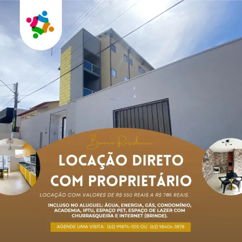 Casa de condomínio para aluguel com 25 metros quadrados com 1 quarto em Setor Bueno - Goiâ