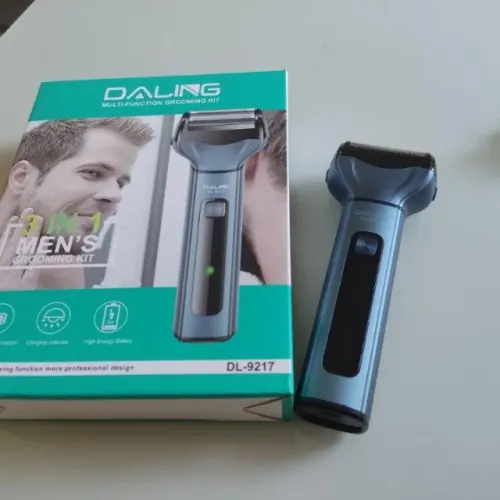 Máquina Acabamento 3 em 1 Nariz Barba Cabelo + Entrego