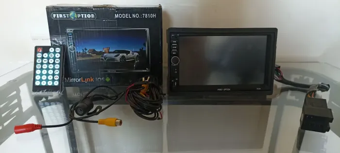 Kit Multimídia com câmera de ré