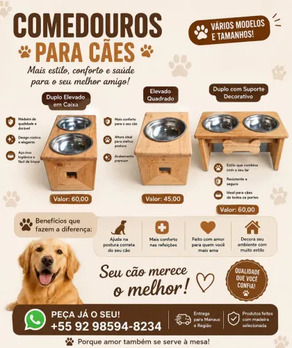 Comedouros para cães