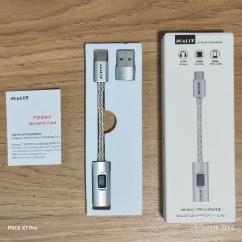 Vendo: DAC JCALLY JM7 MAX