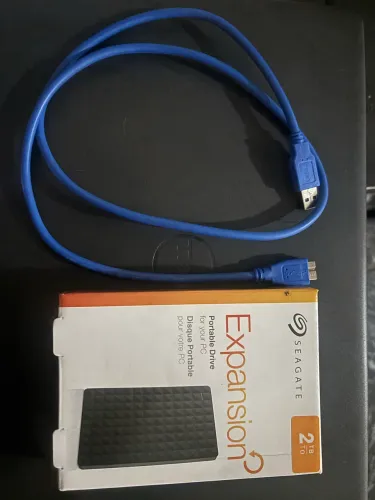 HD EXTERNO - novo - 2TB