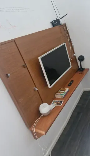 Painel de madeira para Tv