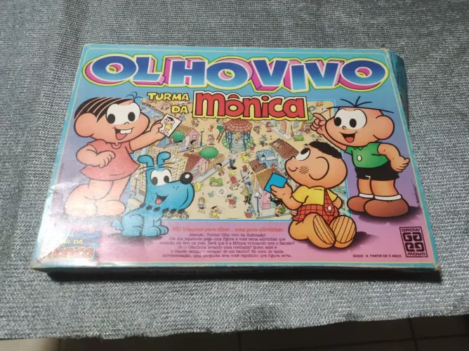 Jogo olho vivo turma da Monica Vintage 