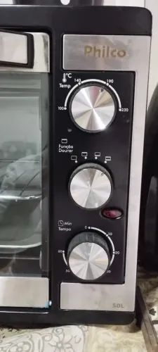 Vendo forno elétrico semi novo, na garantia, comprado mês passado, usado apenas uma vez.