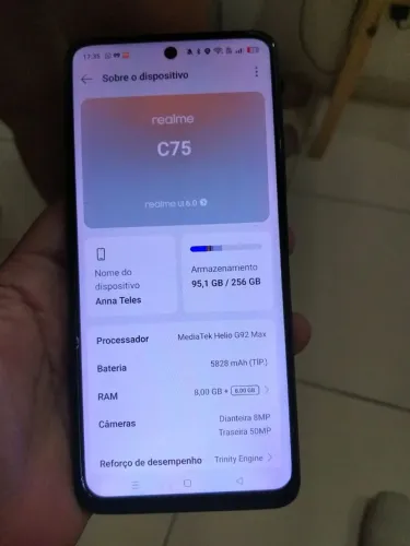 C75 a prova d'água agua