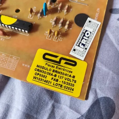 Placa Geladeira Módulo Brastemp Consul BRM35/41A-B e CRM35/38A-B Modelo CP0592 127 Volts