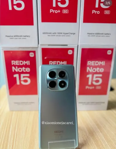 Xiaomi Redmi Note 15 PRO 5G Versão Global 256GB + 8GB RAM Câmera 200MP