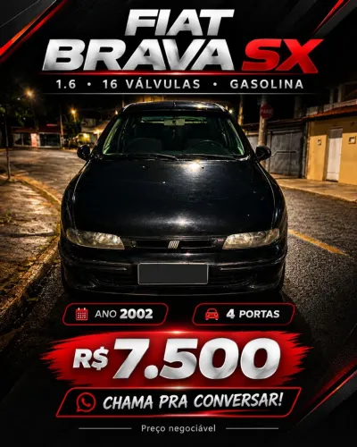 Fiat Brava SX 1.6 16V 4P 2001