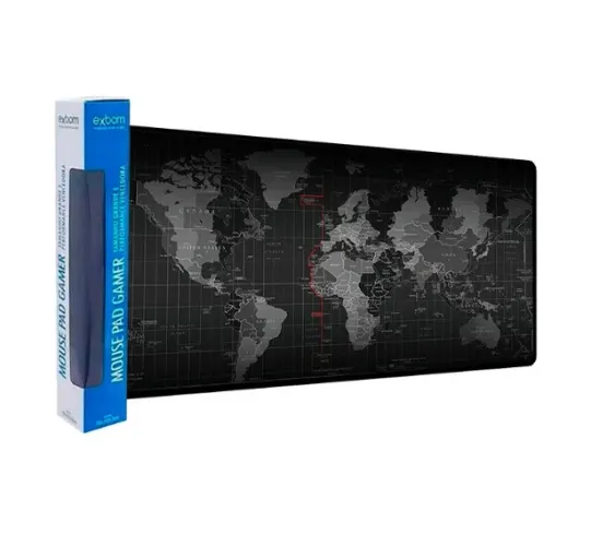 Mouse Pad Gamer Mapa Grande 70 X 35 Exbom