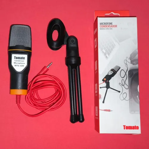 Microfone Condensador Tomate MTG-020
