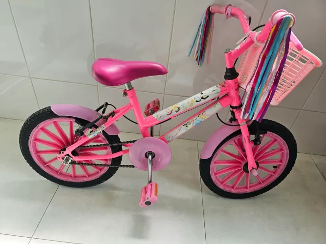 Bicicleta infantil menina Aro 16