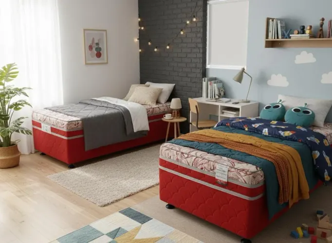 Cama Box Casal Ortopédica - Nova e Barata!