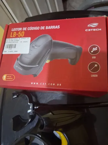 Leitor de código de barras de mão