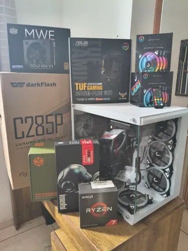 Ryzen 7 5700x 32Gb RAM RX 580 8Gb Asus TUF Gaming Wi-fi