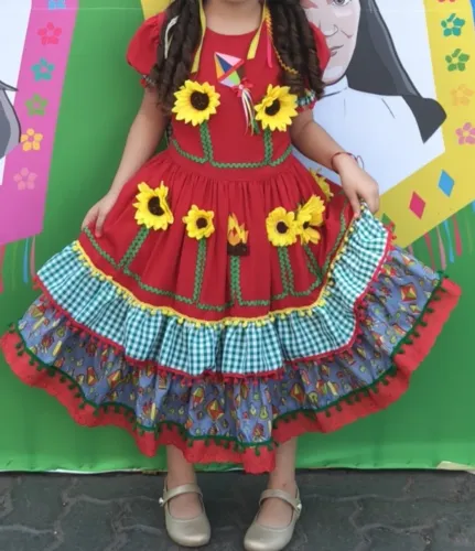 Vestido Festa Junina