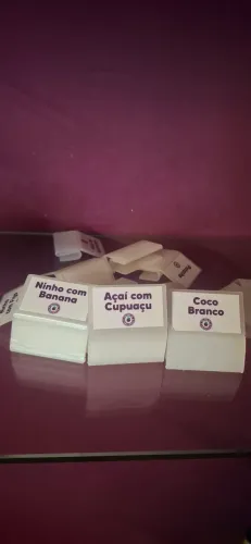 Placas de identificação de sorvete
