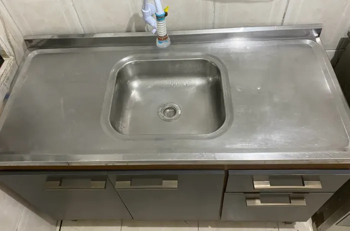 Balcão de pia com cuba