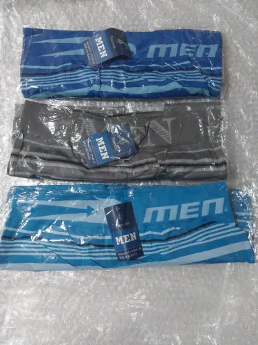 Kit 3 Cuecas Boxers [Men] Originais Amorarma XGG - Cores Mescladas - Sem Costura Novas