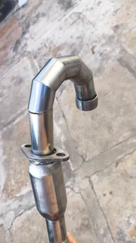 VENDO CURVA COLETORA MTG INOX COM SISTEMA BOMBER
